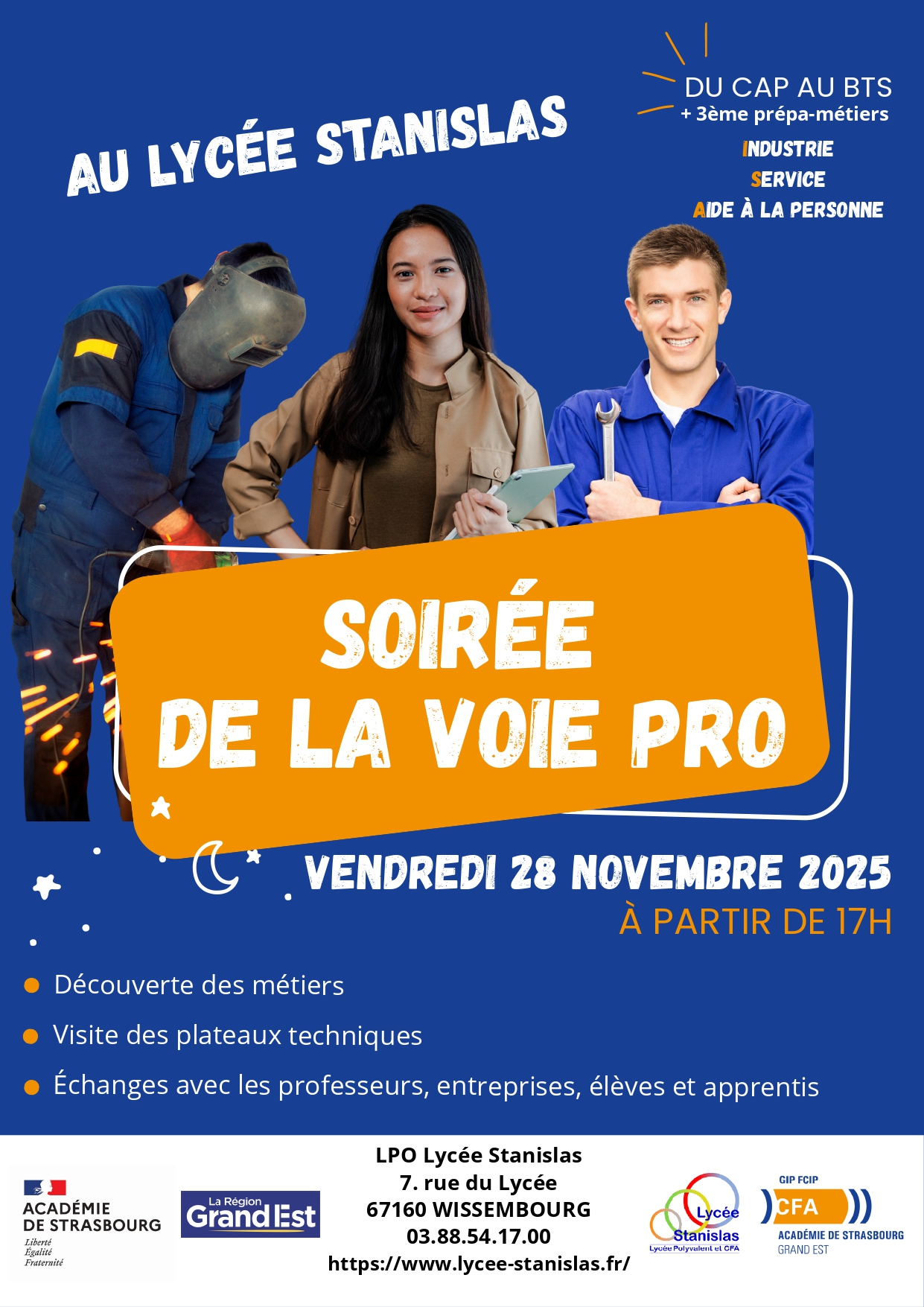 Soir&eacute;e voie pro