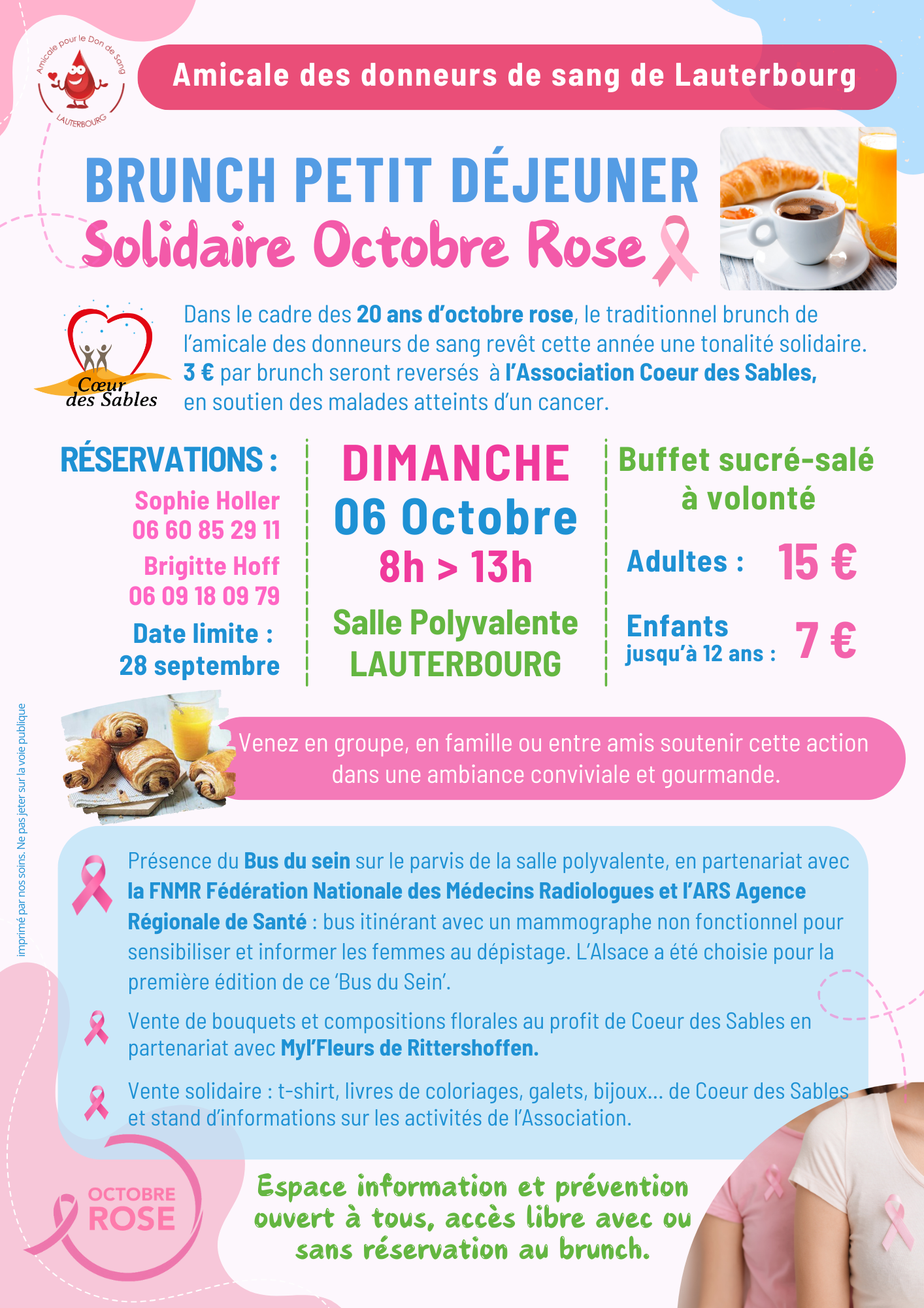 brunch solidaire don du sang